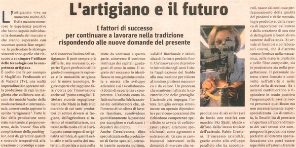 L'artigiano del futuro